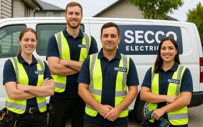Secco electrician team - Licensed electricians