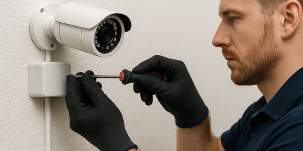Professional CCTV security camera installation Auckland