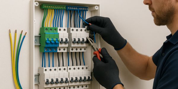 Professional electrical installation work in Auckland